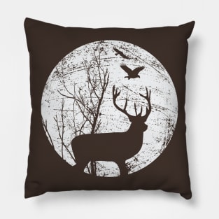 Stag Night Pillow