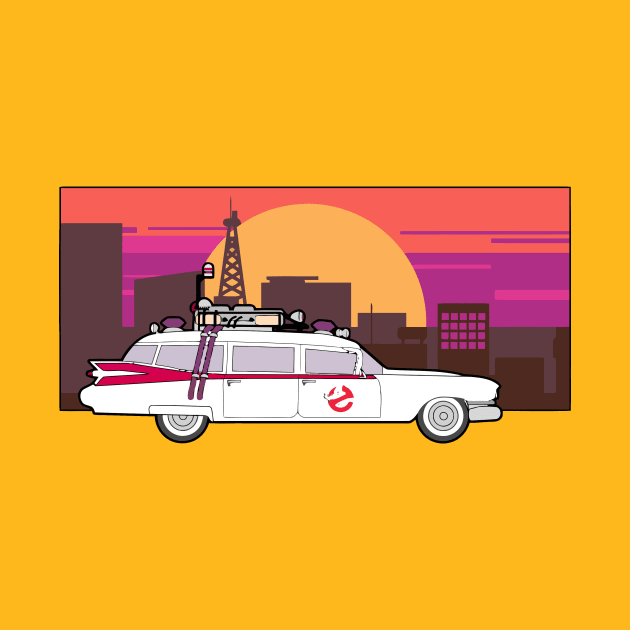 Ecto 1 Ghostbuster by untitleddada