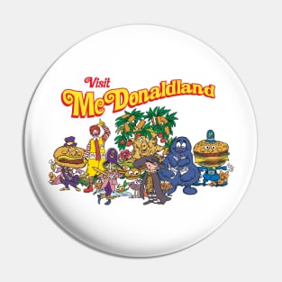 Visit McDonaldland Pin