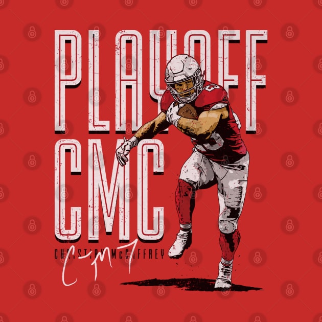 Christian McCaffrey San Francisco Playoff CMC by Chunta_Design