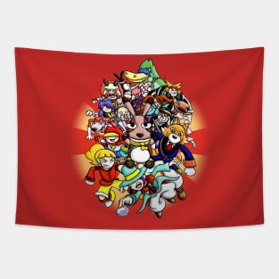 Rescue Shot Party Tapestry