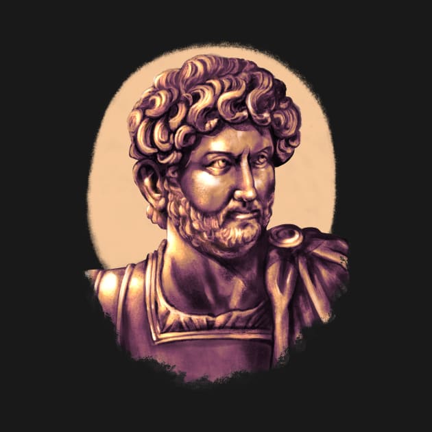 Hadrian bust by Eva Viñes