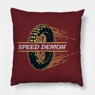 Speed Demon Pillow