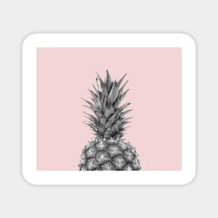 Blush pink pineapple pop Magnet