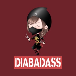 Diabadass Ninja - diabetes diabetic awareness T-Shirt