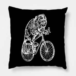 SEEMBO Beaver Cycling Bicycle Bicycling Biking Riding Bike Pillow