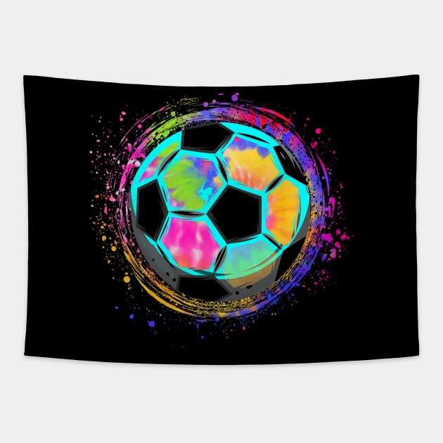 Soccer Ball for All Soccer Tapestry by torifd1rosie