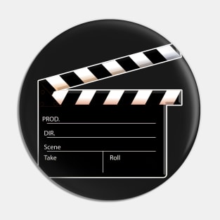 Clapperboard Pin