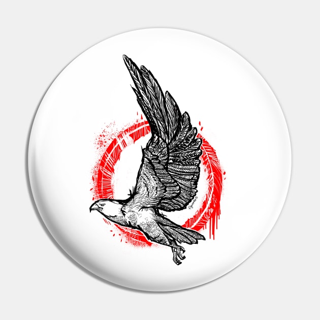 eagle of freedom Pin by FerMinem