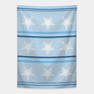 Ugly Christmas Sweater Snowflake Design Tapestry