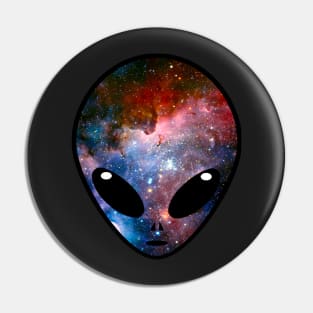 Space Alien Pin