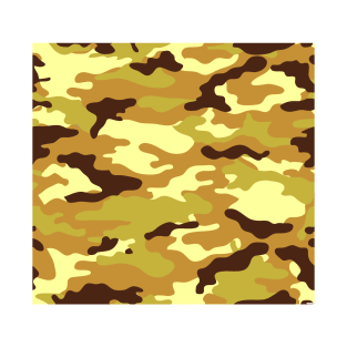 BROWN CAMUFAJE, Tarnung, camouflage DESIGN T-Shirt