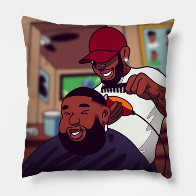 The Barber Pillow by artofbryson