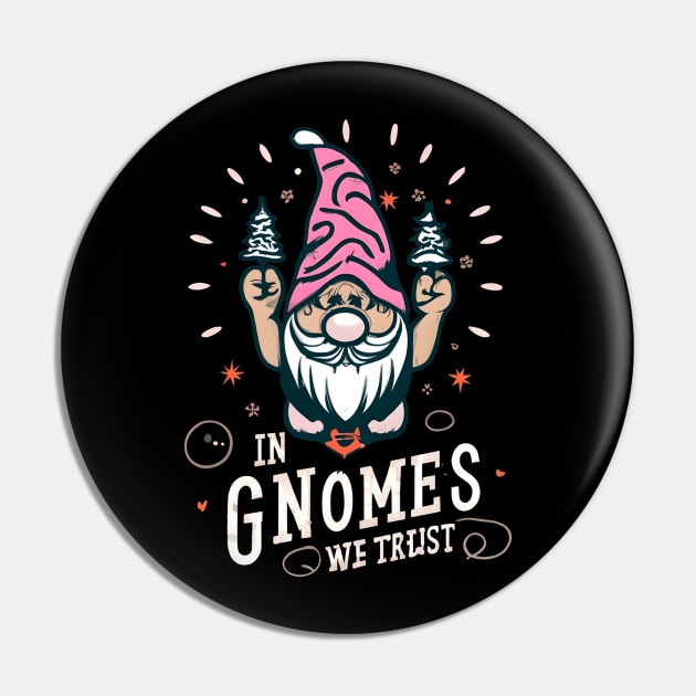 Gnomes Pin by NomiCrafts