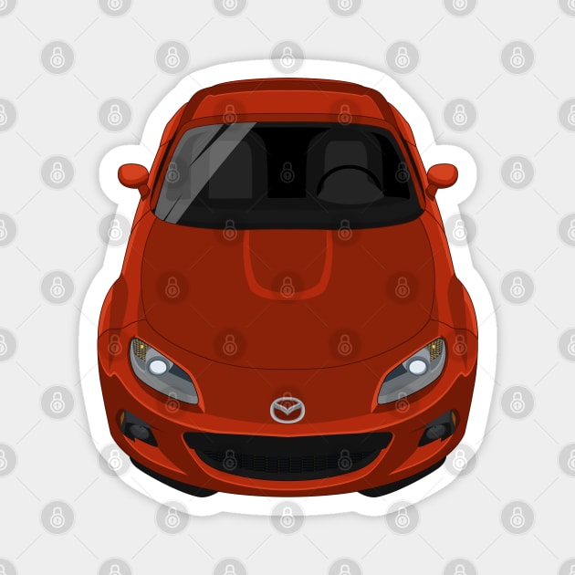 MX-5 NC 3rd gen 2013-2014 - Dark Red Magnet by jdmart