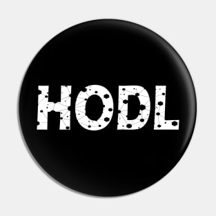 Hodl hodler crypto currency Pin