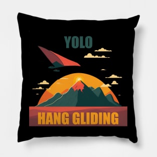 Yolo - Hang Gliding Pillow