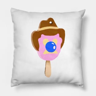 Bubble O Bill (blue) Pillow