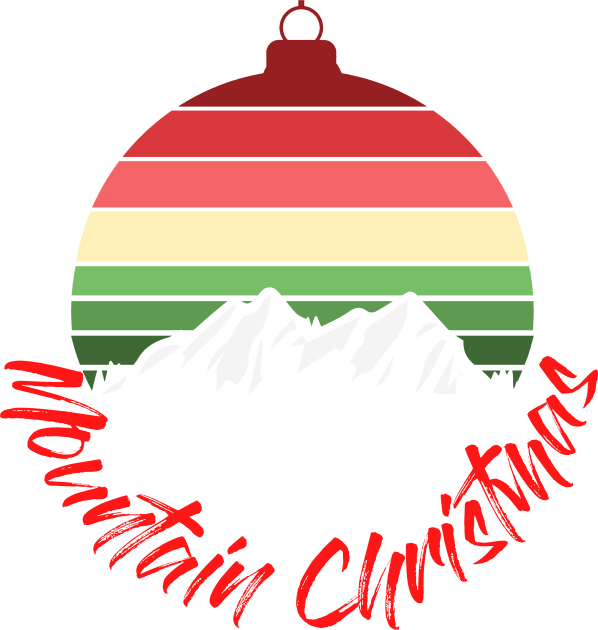 Mountain Christmas Kids T-Shirt by PersianFMts