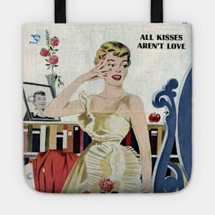 Vintage Romance Comic Book Cover - Boy Meets Girl Tote