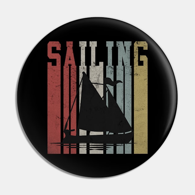 Sailing Sail Sailboat Sail Anchor Pin by Print-Dinner