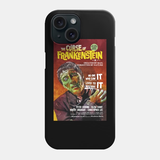 Curse of Frankenstein Phone Case by UnlovelyFrankenstein