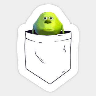 Mike Wazowski Stickers Teepublic