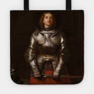 Jeanne d'Arc by John Everett Milais Tote