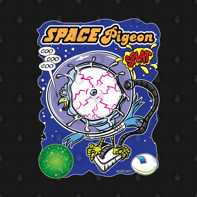 Space Pigeon by eShirtLabs