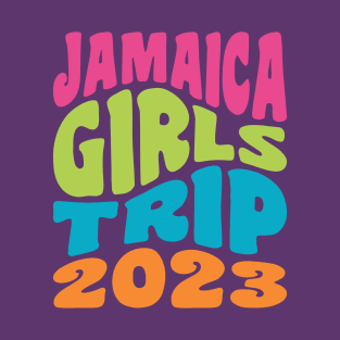 Jamaica Girls Trip 2023 shirts for Women Matching T-Shirt