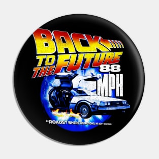 Back To The Future - Delorean Pin