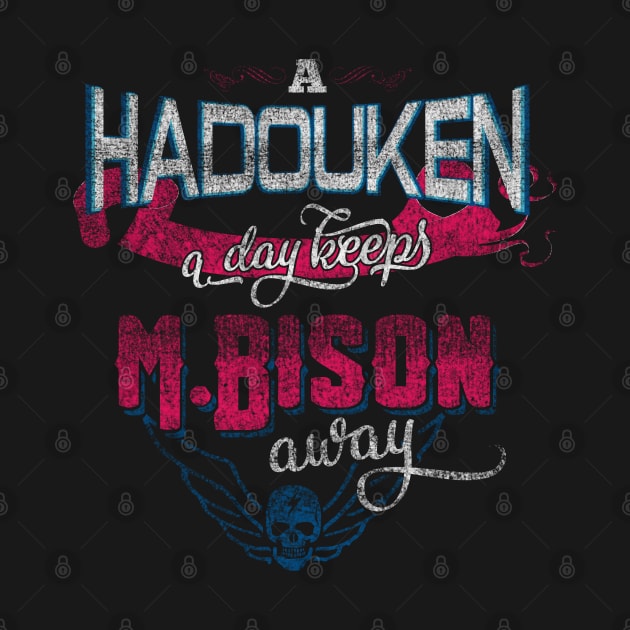 A Hadouken A Day Keeps M.Bison Away | Grunge Edition by manoystee