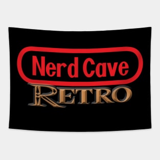 Official Nerd Cave Retro Podcast Tee! Tapestry