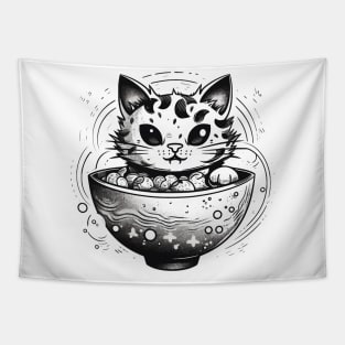 Ramen-cat Tapestry