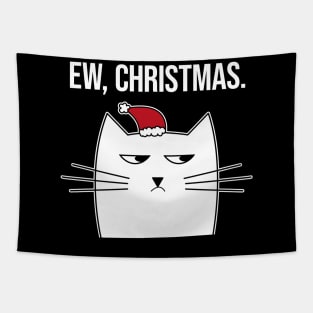 EW Christmas - Anti Christmas Cat Tapestry