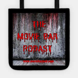 Movie Bar Podcast (bloody wall) Tote