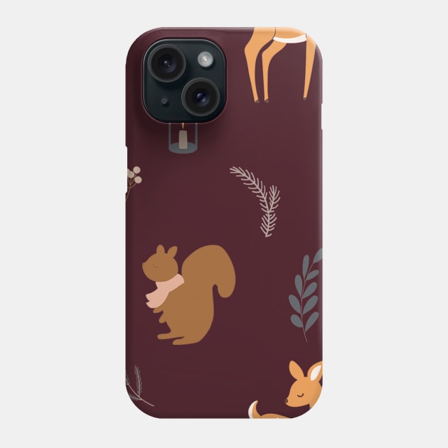 Forest friends Phone Case by CindersRose