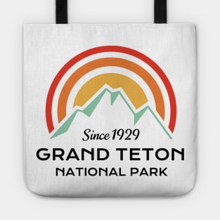 Grand Teton National Park Retro Tote