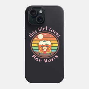 Girls Love Vans 1 Phone Case