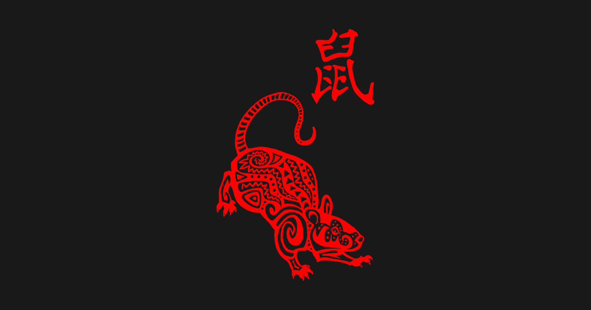 The Rat Chinese Zodiac Chinese Zodiac TShirt TeePublic