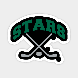 Stars Hockey Small Logo Magnet