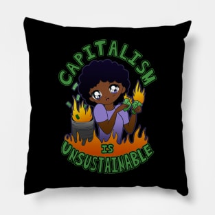 Capitalism Cutie Version 1 Pillow