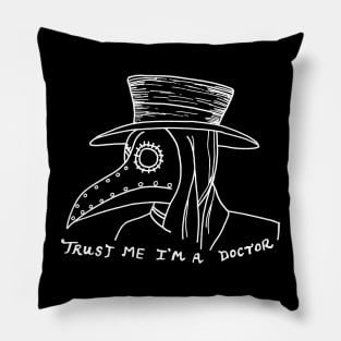 Plague Doctor Pillow