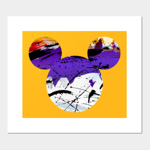 Abstract Aesthetic Painting Mouse Ears Abstract Paintings
