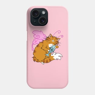 Orange Tabby Cat Fairy Phone Case