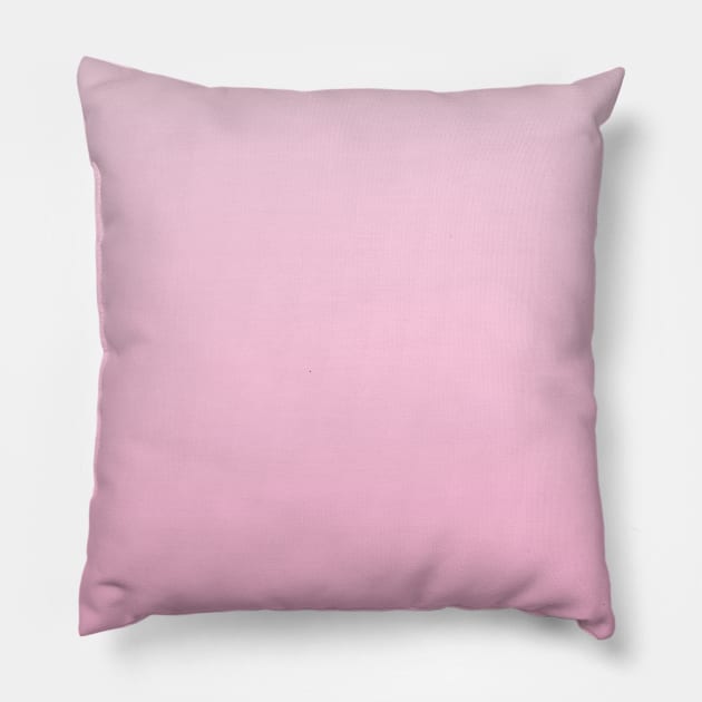 Light Pink to Dark Carnation Ombre Fade Sunset Gradient Pillow by squeakyricardo