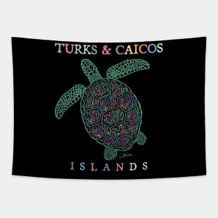 Turks & Caicos Islands Sea Turtle Tapestry