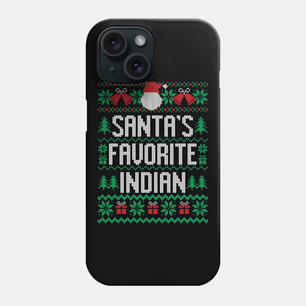 Santa's Favorite Indian Phone Case by Saulene