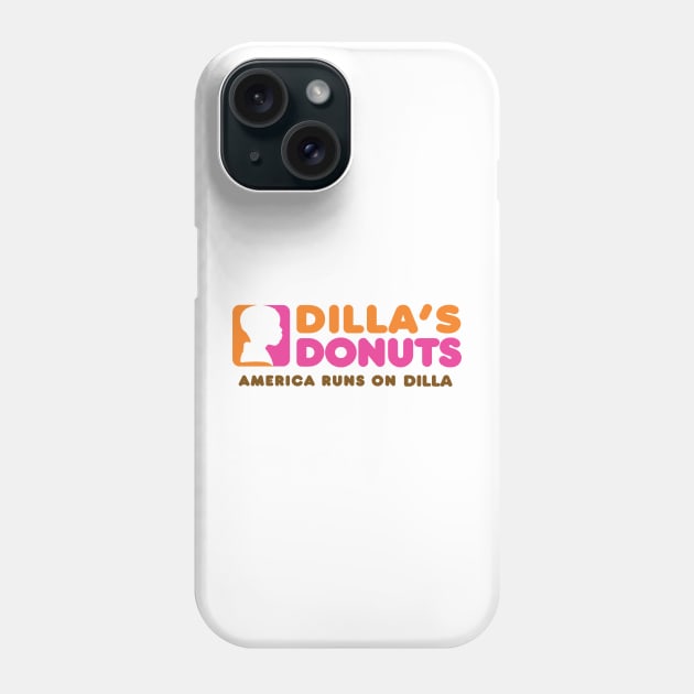 America runs on Dilla Phone Case by StrictlyDesigns