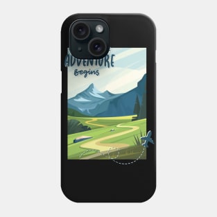 Adventure is my therapy Adventure Explore the world travel lover summer spring Phone Case